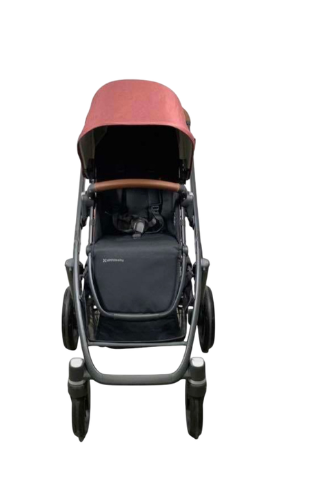 Shop UPPAbaby VISTA V2 Stroller, 2023, Lucy (Rosewood Melange) at Goodbuygears