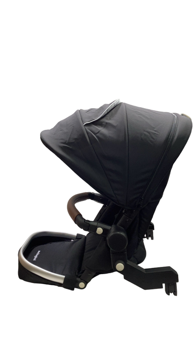 Shop Mockingbird 2nd Seat Kit 2.0, Black, Silver With Penny Leather, Windowpane at Goodbuygears