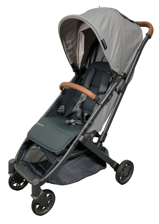 Shop UPPAbaby MINU V2 Stroller, 2023, Greyson (Charcoal Melange) at Goodbuygears