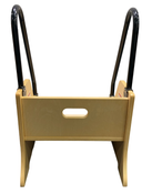 Shop Little Partners Reach-Up Kids Step Stool With Handles & Rails, Natural at Goodbuygears
