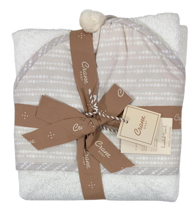 Shop Crane Baby Hooded Towel, Cove Dot at Goodbuygears