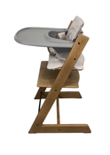 Shop Stokke Tripp Trapp Complete High Chair, 2, Icon Grey, Oak Brown at Goodbuygears
