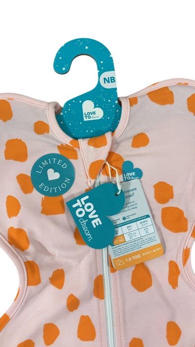 Shop Love To Dream Swaddle UP Original 1.0 Sleep Sack, Newborn, Pink Animal at Goodbuygears