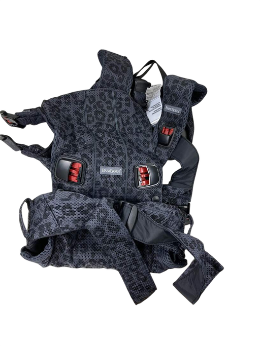 Shop BabyBjorn Baby Carrier One Air 3D Mesh, Anthracite/Leopard at Goodbuygears