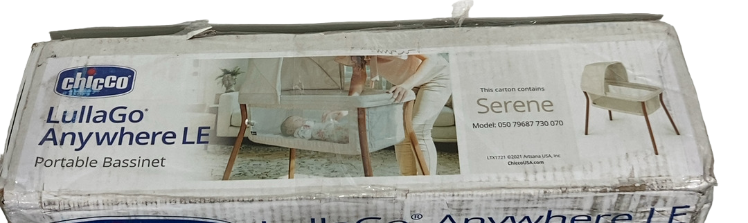 Shop Chicco LullaGo Anywhere LE Portable Bassinet, Serene at Goodbuygears