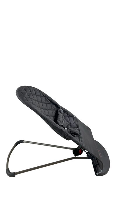 Shop BabyBjorn Bouncer Bliss, Anthracite Cotton Classic Quilt, Dark Gray Frame at Goodbuygears