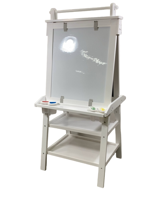 Shop Little Partners Deluxe Learn 'N Play Art Center Easel, Soft White at Goodbuygears