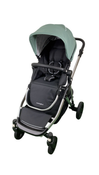 Shop Mockingbird Single to Double 2.0 Stroller, 2024, Sage, Silver With Black Leather, Watercolor Drops at Goodbuygears