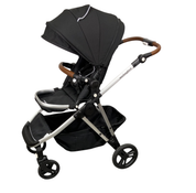 Shop Mockingbird Single to Double 2.0 Stroller, Black, Watercolor Drops, Silver With Penny Leather, 2024 at Goodbuygears