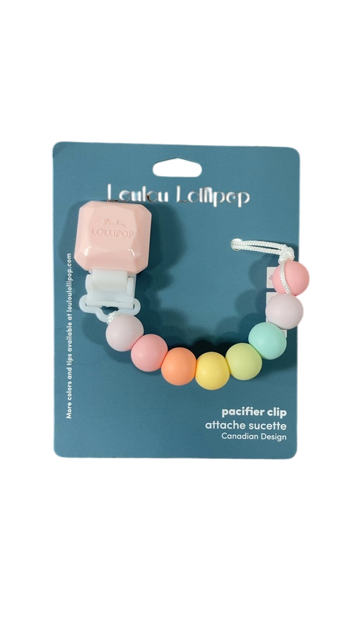 Shop LouLou Lollipop Pacifier Clip, Cotton Candy, Lolli at Goodbuygears