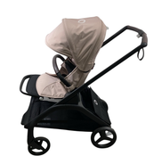 Shop Bugaboo Dragonfly Stroller, 2024, Black, Desert Taupe, Desert Taupe at Goodbuygears