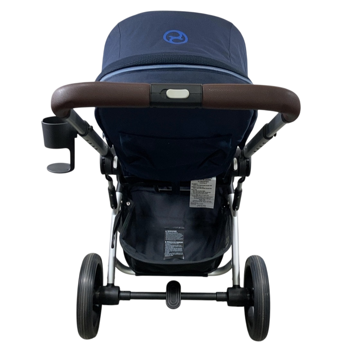 Shop Cybex Balios S Lux Stroller, 2024, Ocean Blue, Silver at Goodbuygears