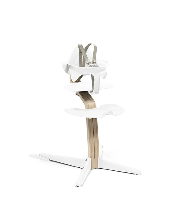 Shop Stokke Nomi High Chair, White/Natural at Goodbuygears