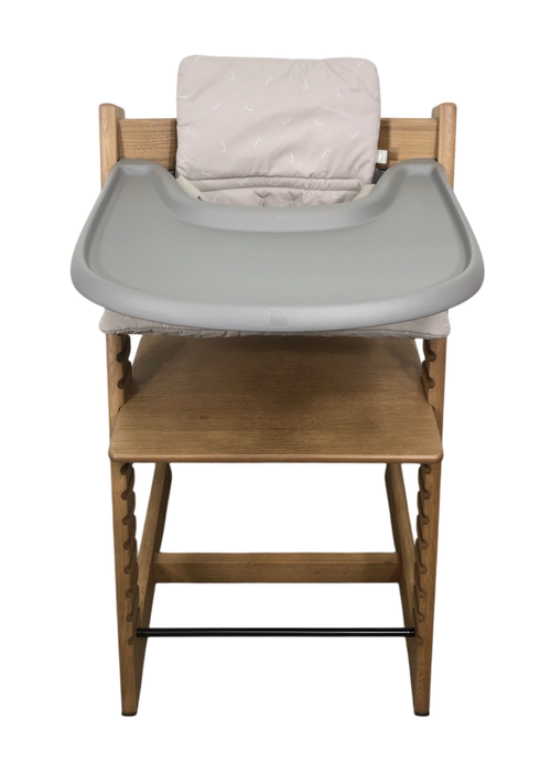 Shop Stokke Tripp Trapp Complete High Chair, 2, Icon Grey, Oak Brown at Goodbuygears