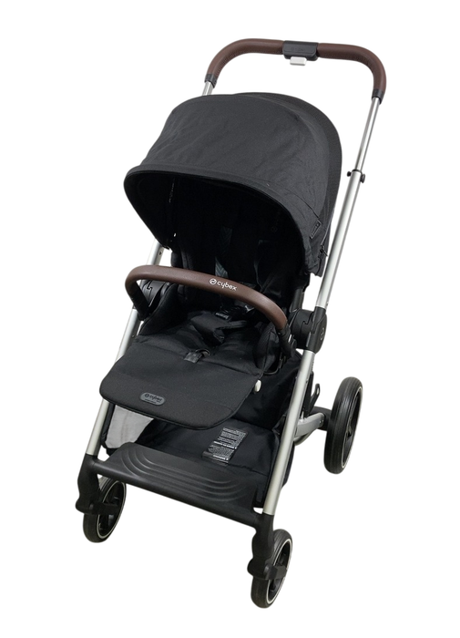 Shop Cybex Balios S Lux Stroller, 2024, Moon Black, Silver at Goodbuygears
