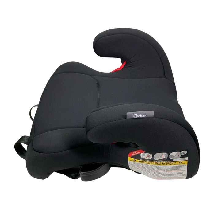 Shop Diono Solana 2 Backless Booster Seat, 2024, Black, With LATCH at Goodbuygears