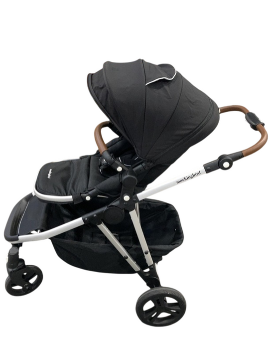 Shop Mockingbird Single to Double 2.0 Stroller, Black, Watercolor Drops, Silver With Penny Leather, 2025 at Goodbuygears