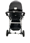 Shop Mockingbird Single to Double 2.0 Stroller, 2024, Black, Silver With Black Leather, Windowpane at Goodbuygears