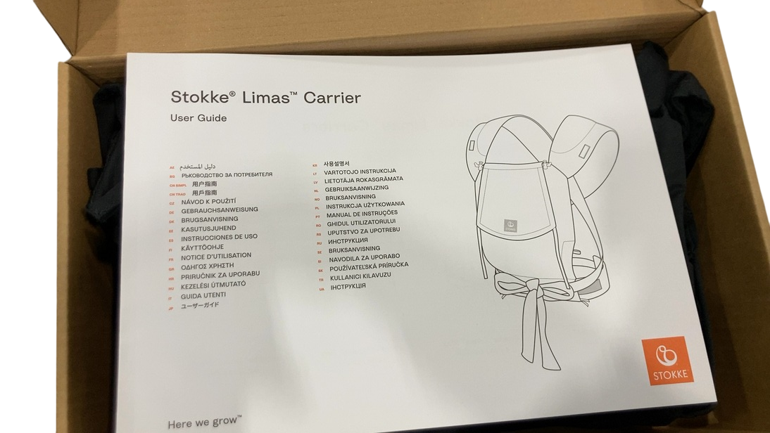 Shop Stokke Limas Carrier, Black at Goodbuygears