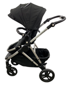 Shop Mockingbird Single 2.0 Stroller, 2024, Black, Silver With Black Leather, Windowpane at Goodbuygears