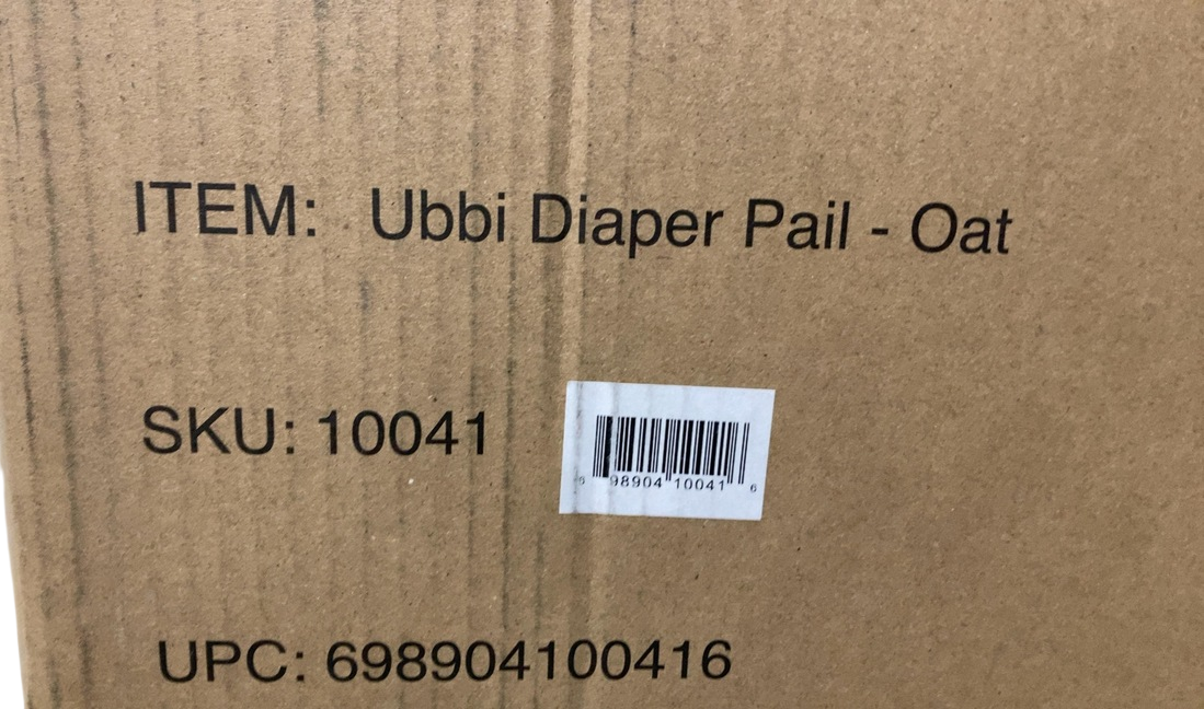 Shop Ubbi Diaper Pail, Oat Milk at Goodbuygears