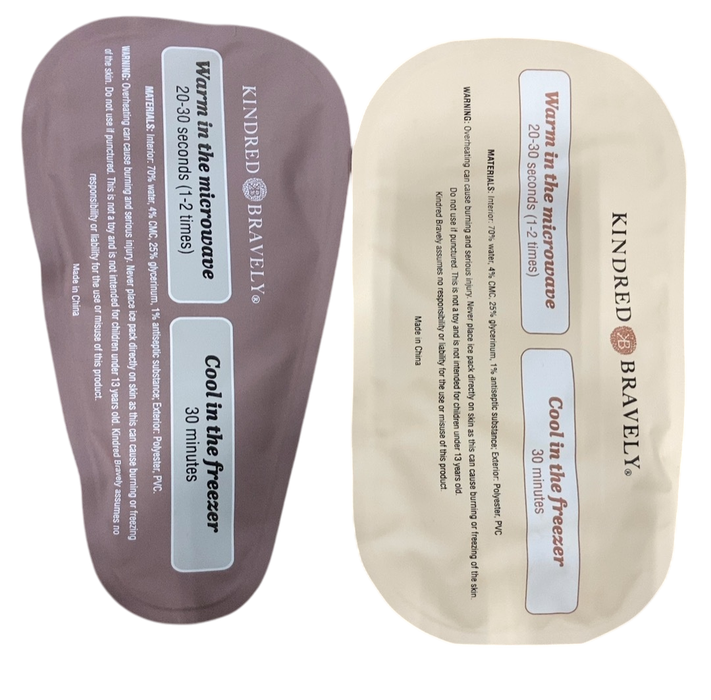 Shop Kindred Bravely Postpartum Panty Essential Underwear with 2 Hot or Cold Gel Packs, Black, Medium at Goodbuygears