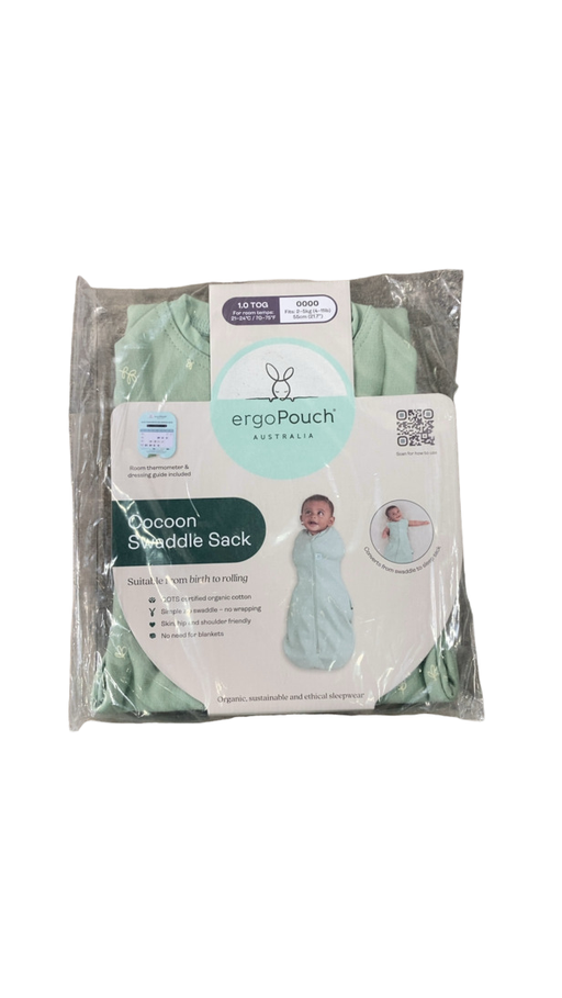 Shop ErgoPouch Cocoon Swaddle Bag, Sage, 1.0 TOG, 0000 at Goodbuygears