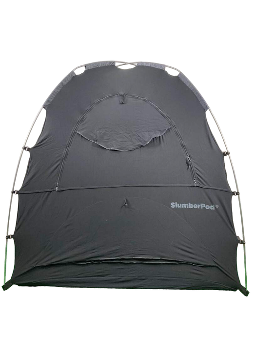 Shop SlumberPod 3.0 Sleep Canopy with Fan, Black with Gray Accents at Goodbuygears