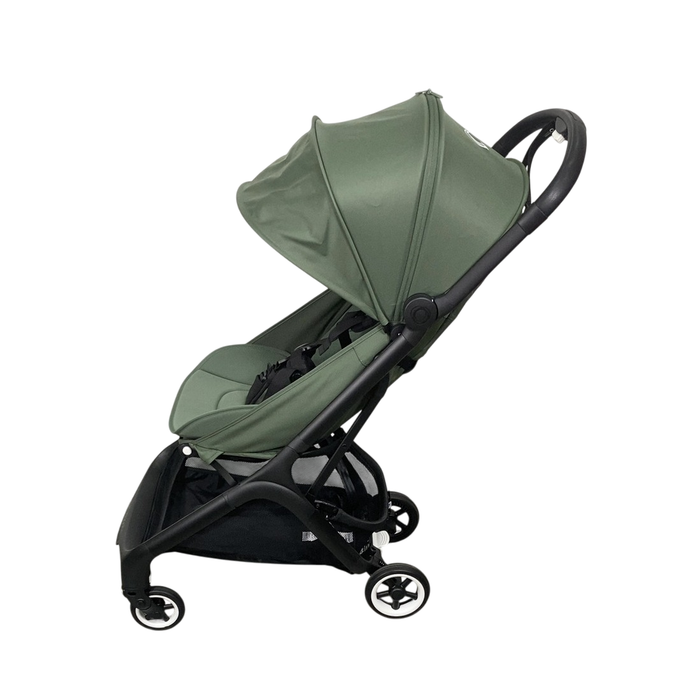 Shop Bugaboo Butterfly Stroller, 2024, Black, Forest Green, Forest Green at Goodbuygears