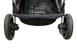 Shop Cybex Gazelle S Modular Stroller, 2023, Moon Black, Silver Frame at Goodbuygears