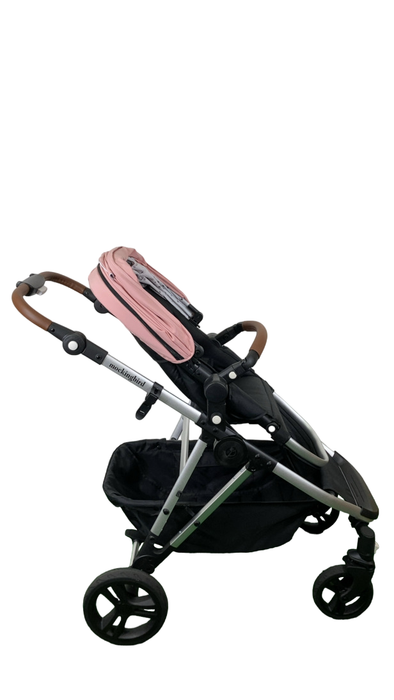 Shop Mockingbird Single to Double 2.0 Stroller, 2024, Bloom, Silver With Penny Leather, Watercolor Drops at Goodbuygears