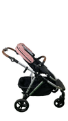 Shop Mockingbird Single to Double 2.0 Stroller, 2024, Bloom, Silver With Penny Leather, Watercolor Drops at Goodbuygears