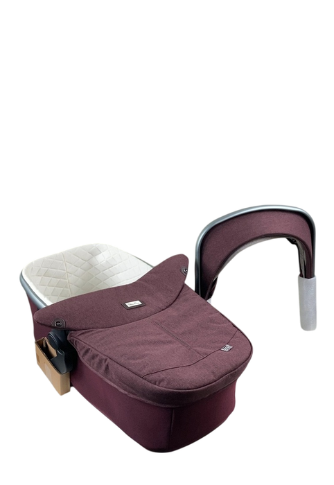 Shop Silver Cross Wave Bassinet Carry Cot, Claret at Goodbuygears