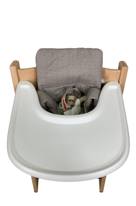 Shop Stokke Tripp Trapp Complete High Chair, 1, Dots Grey, Natural at Goodbuygears