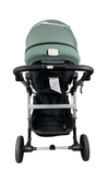 Shop Mockingbird Single to Double 2.0 Stroller, 2024, Sage, Silver With Black Leather, Watercolor Drops at Goodbuygears