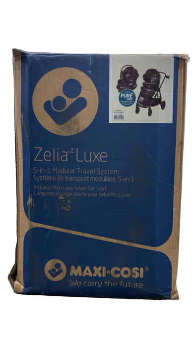 Shop Maxi-Cosi Zelia2 Luxe Travel System, 2024, New Hope Black at Goodbuygears