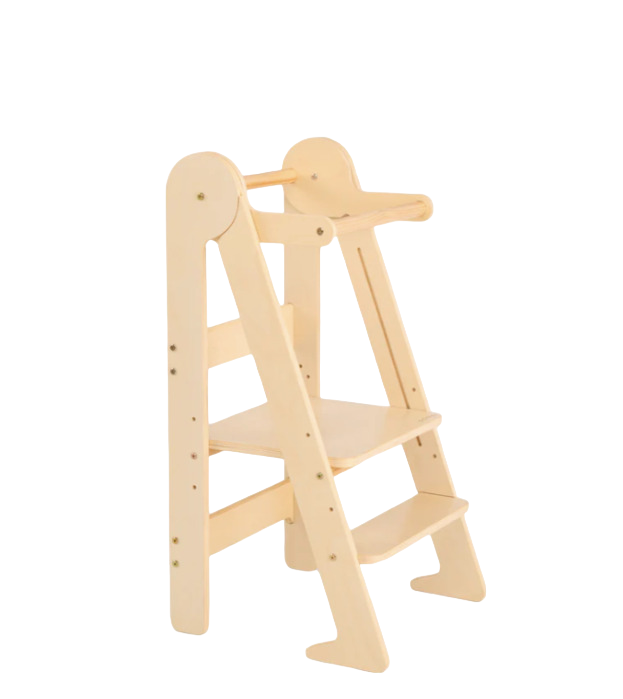 Shop Piccalio Foldable Toddler Tower, Natural at Goodbuygears