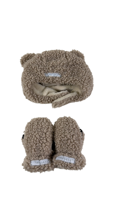 Shop 7 A.M. Enfant Cub Set, 6-12 Months, Oatmeal, Teddy at Goodbuygears