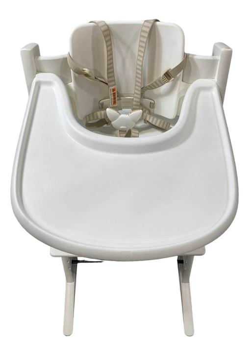Shop Stokke Tripp Trapp High Chair with Baby Set and Tray, White, White at Goodbuygears
