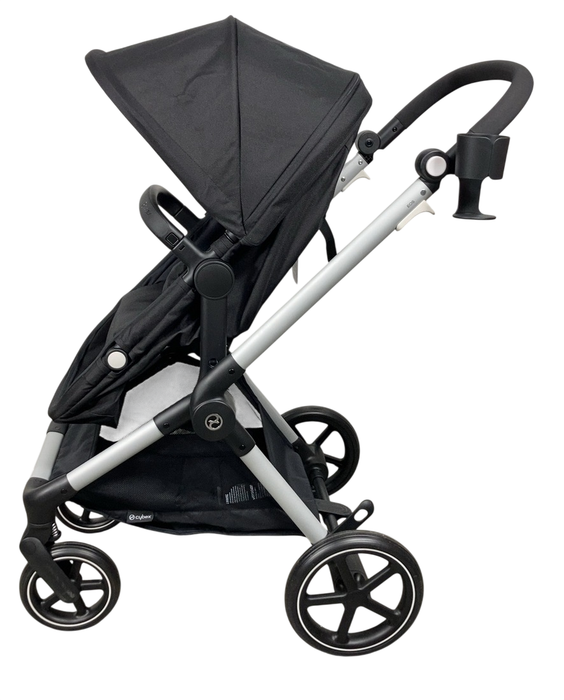 Shop Cybex Eos and Aton G Swivel Travel System, 2024, Moon Black, Silver Frame at Goodbuygears