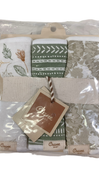 Shop Crane Baby Cotton Muslin Burp Cloth Set, Willow Neutral Leaf at Goodbuygears