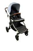 Shop Mockingbird Single to Double 2.0 Stroller, 2024, Silver With Penny Leather, Sky, Watercolor Drops at Goodbuygears