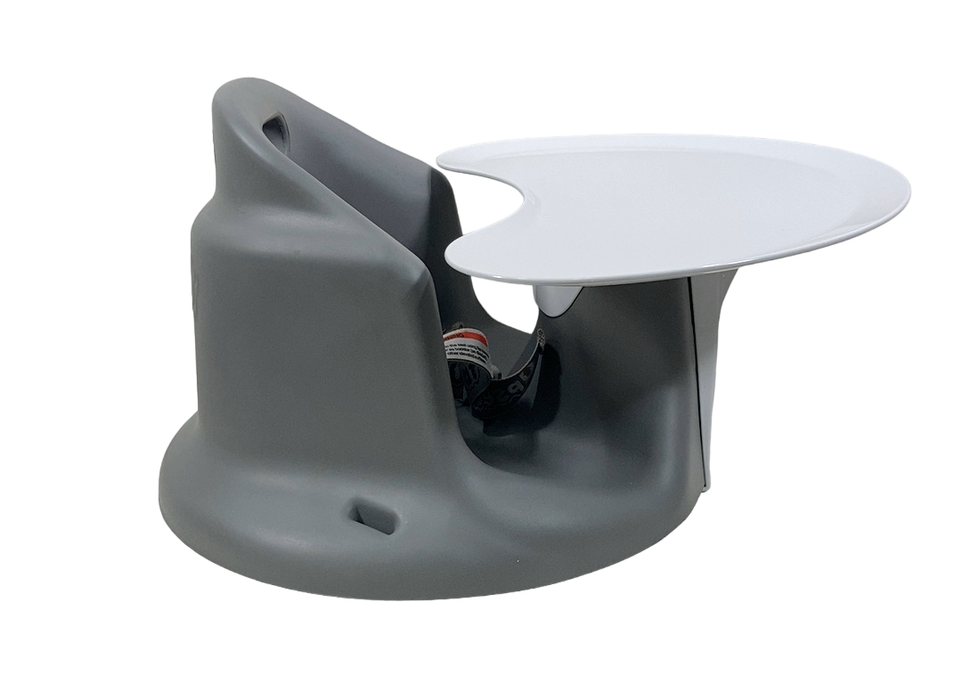 Shop Upseat Baby Floor Chair and Booster Seat with Tray, Elephant Grey at Goodbuygears