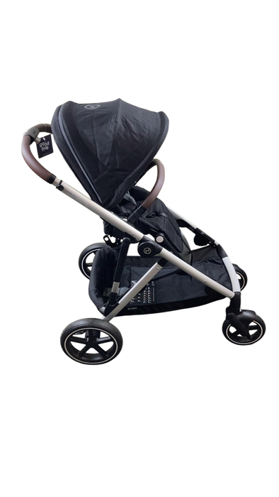 Shop Cybex Gazelle S Modular Stroller, 2024, Moon Black, Silver Frame at Goodbuygears