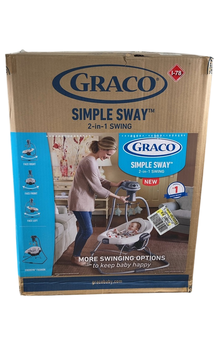 Shop Graco Simple Sway Baby 2-in-1 Swing, Emersyn at Goodbuygears