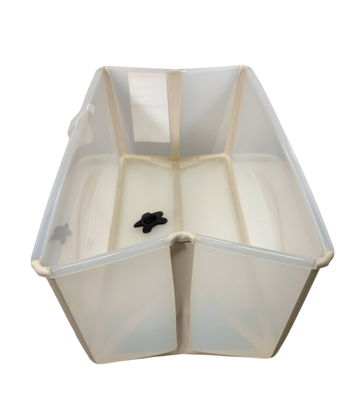 Shop Stokke Flexi Bath Foldable Baby Bathtub, Sandy Beige, XLarge at Goodbuygears
