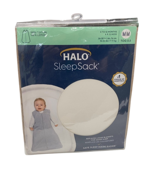 Shop Halo Sleepsack Wearable Blanket, Cream, Medium (6-12 Months) at Goodbuygears