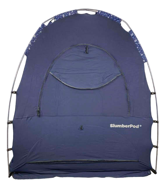 Shop SlumberPod 3.0 Sleep Canopy, Navy with Night Sky Accents at Goodbuygears