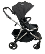 Shop Mockingbird Single to Double 2.0 Stroller, Black, Windowpane, Silver With Black Leather, 2024 at Goodbuygears