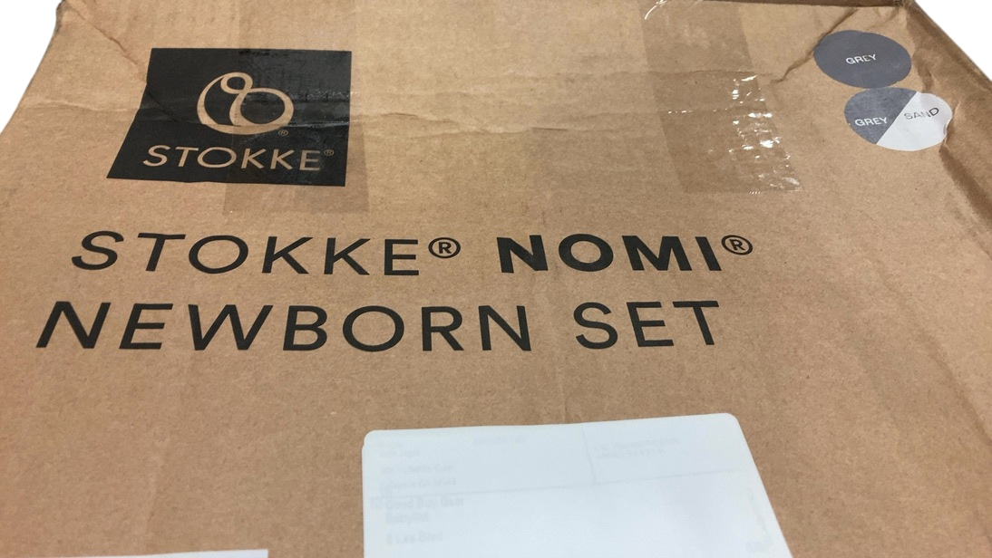 Shop Stokke Nomi Newborn Set, Grey Sand Grey at Goodbuygears